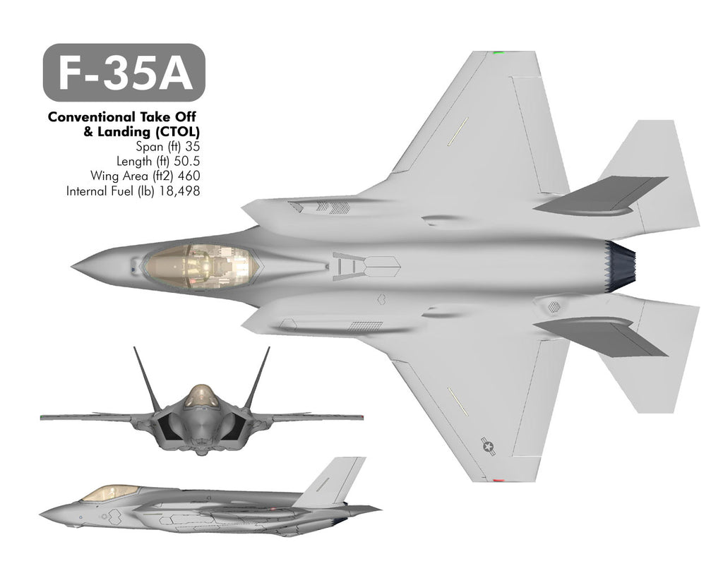 Radio Controlled F35A Jet Plans